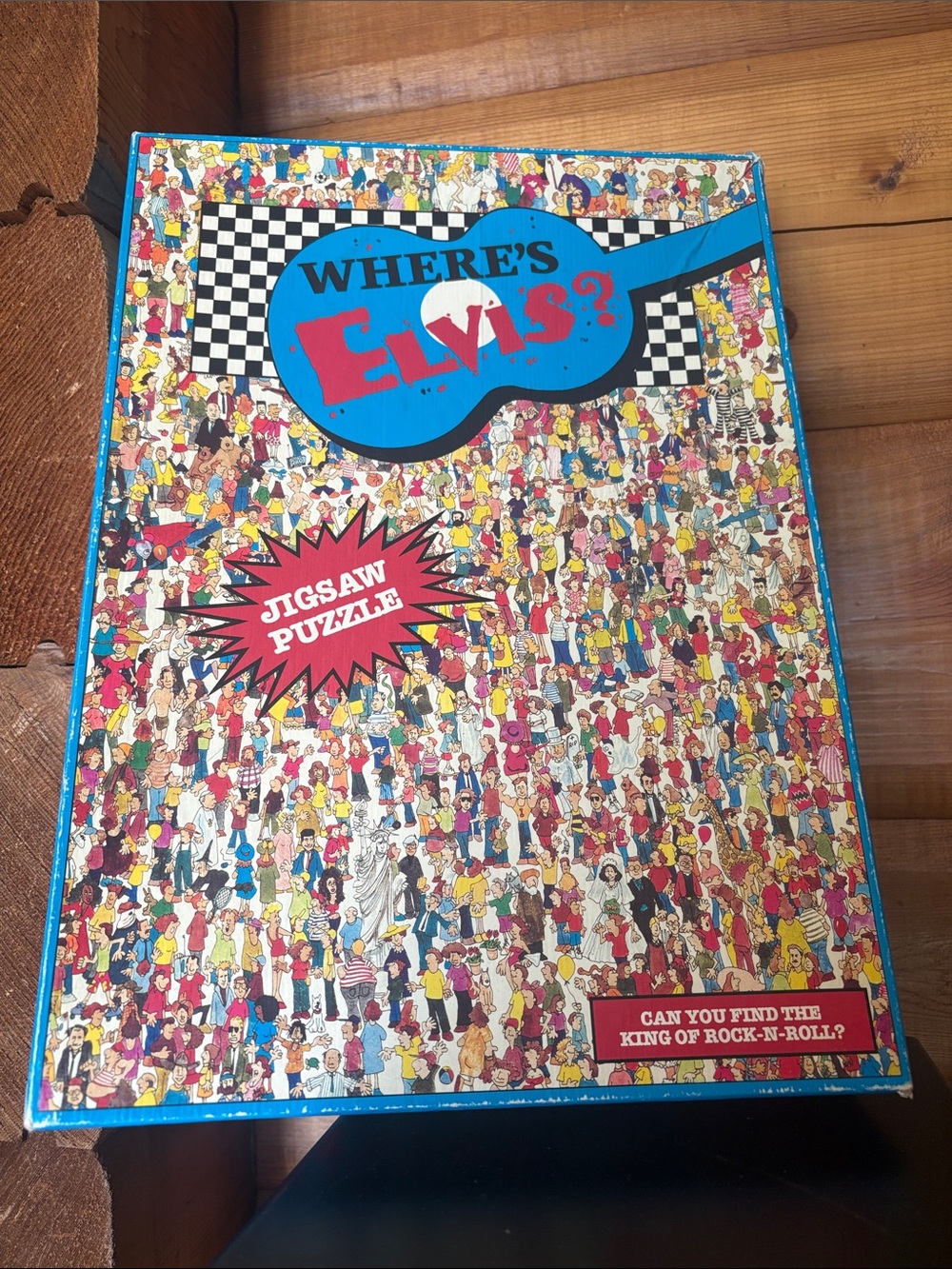1993 Where’s Elvis? Jigsaw Puzzle, Buffalo Games, 513 PCS